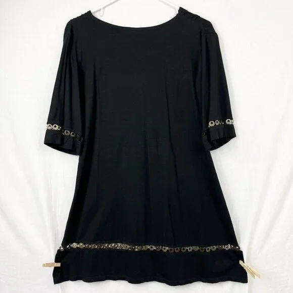 Beauty & The Beach Hawaii Swim Coverup Dress Womens M Cutout Summer Pool‎ Beach - Picture 6 of 12